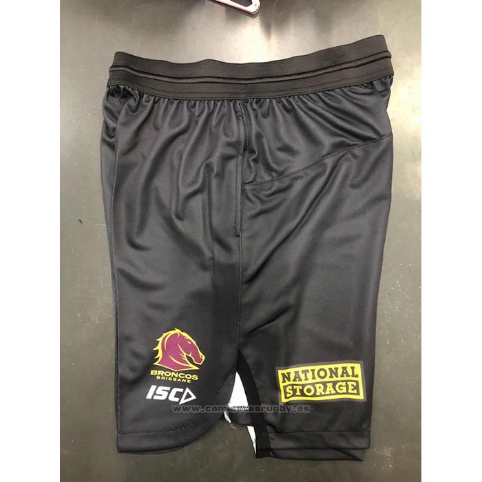 Pantalones Cortos Brisbane Broncos Rugby 2021 Gris